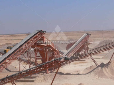processing of silica sand screening and crushing2